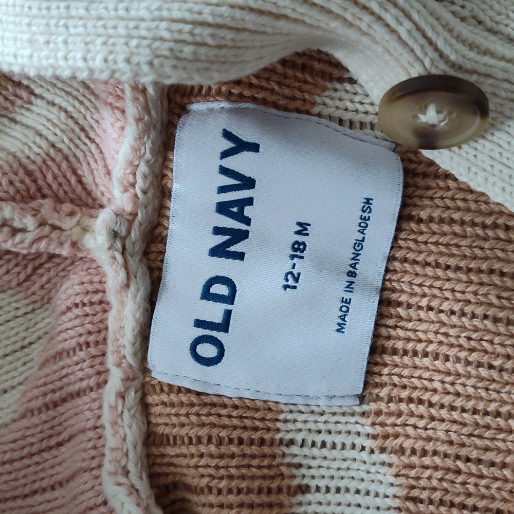 Old navy heart sweater 12/18m - Picture 4 of 4